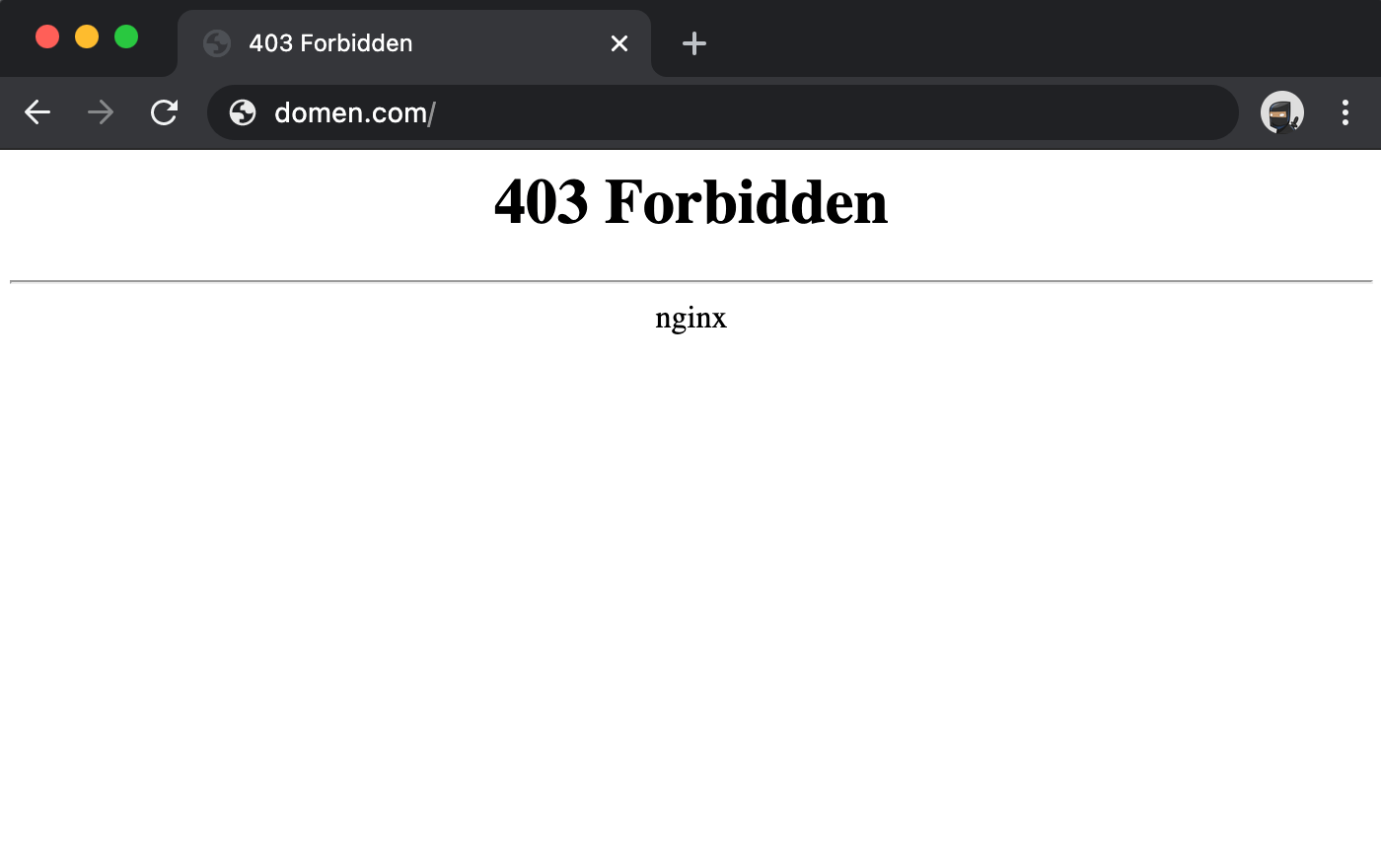 403 forbidden: что это за ошибка, как исправить ошибку