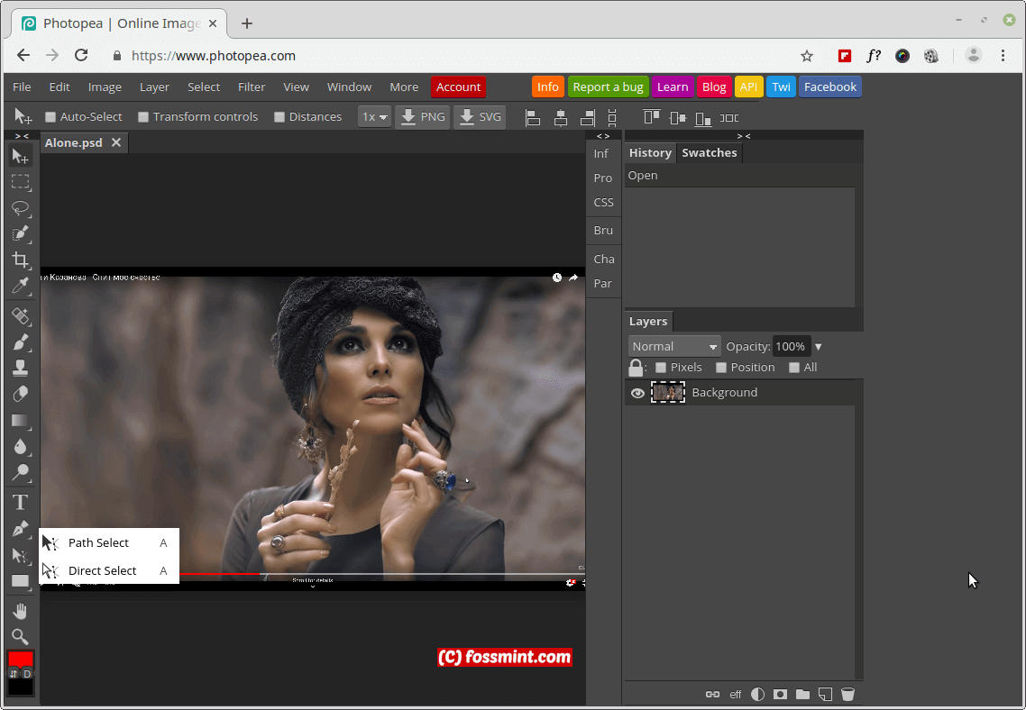 Графические редакторы photopea. Linux и фотошоп. Фотошоп редактор.