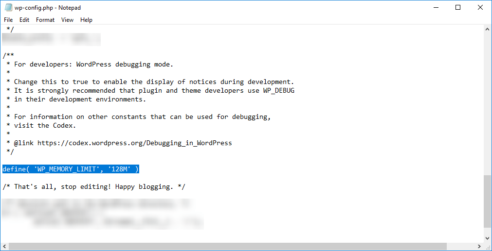 Wp debug