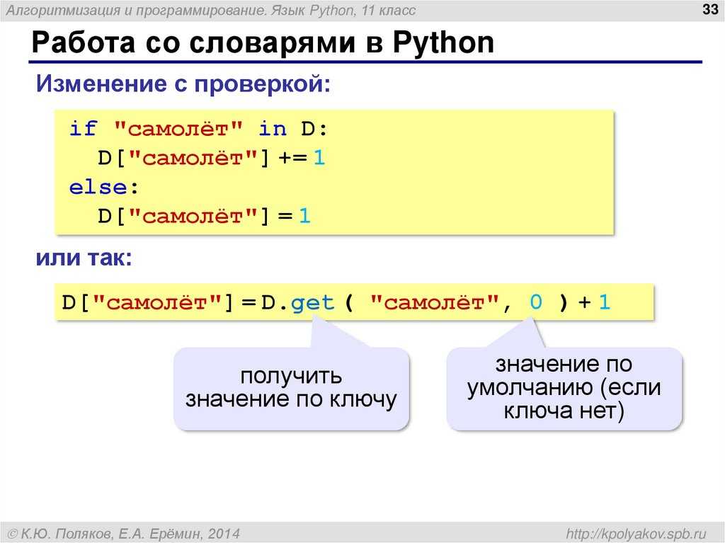 Операции со списками python на примерах