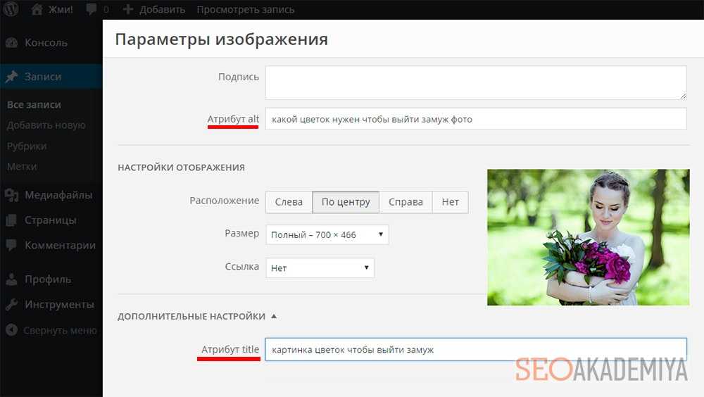 Alt текст изображения что это