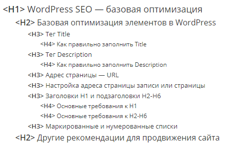 Заголовок h1 для seo: примеры, длина, как прописать в wordpress