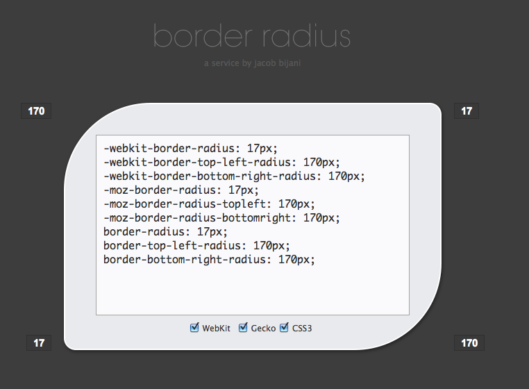 Border-radius css | css