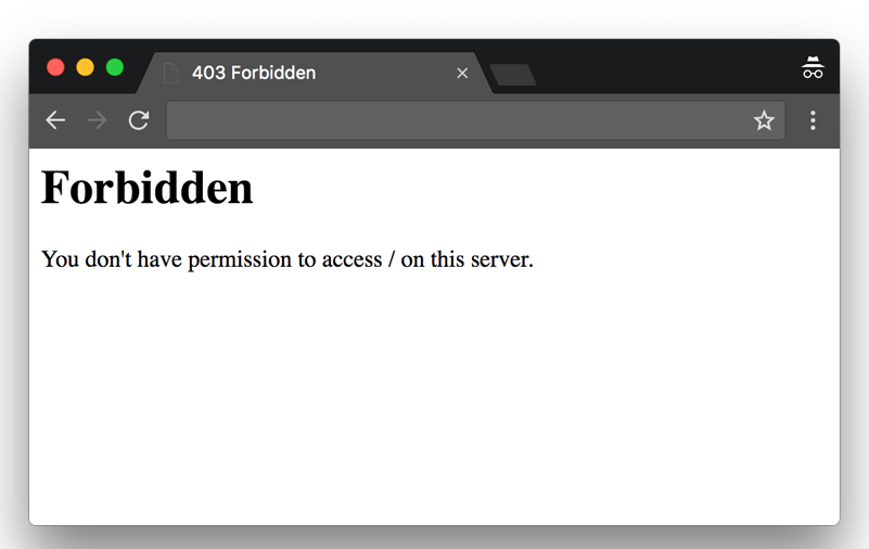 Сервер выдает 403 forbidden: что означает код ошибки, и как исправить ее на сайте