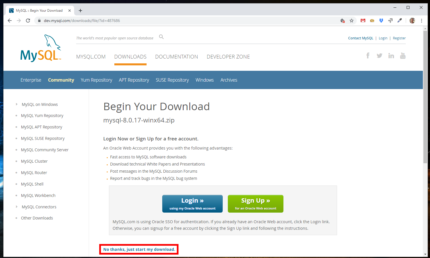 Dev mysql download. Как установить MYSQL на Windows.