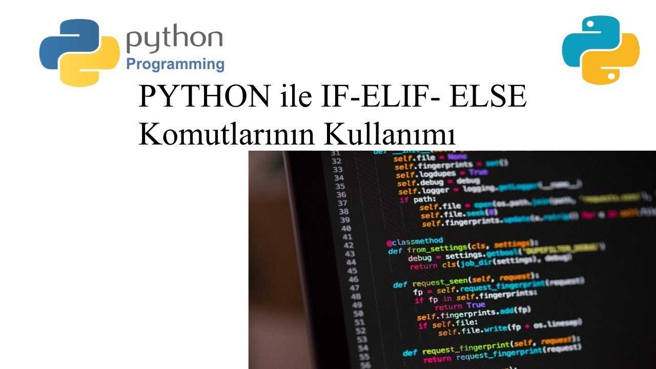 Python 3: if-elif-else, for и while