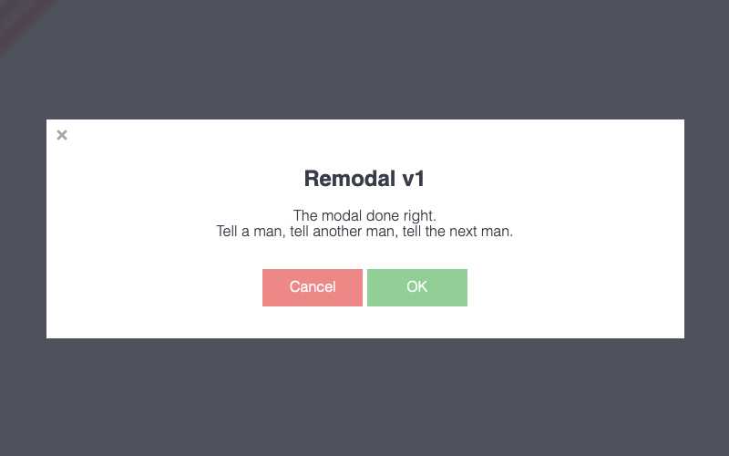 Remodal — модальное окно » скрипты для сайтов