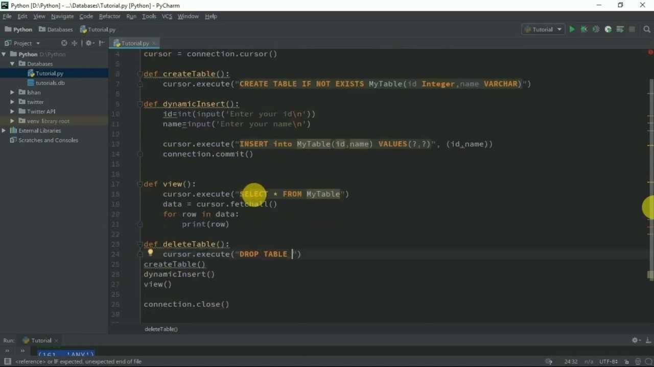 Python sqlite3 tutorial (программирование баз данных) - pythobyte.com