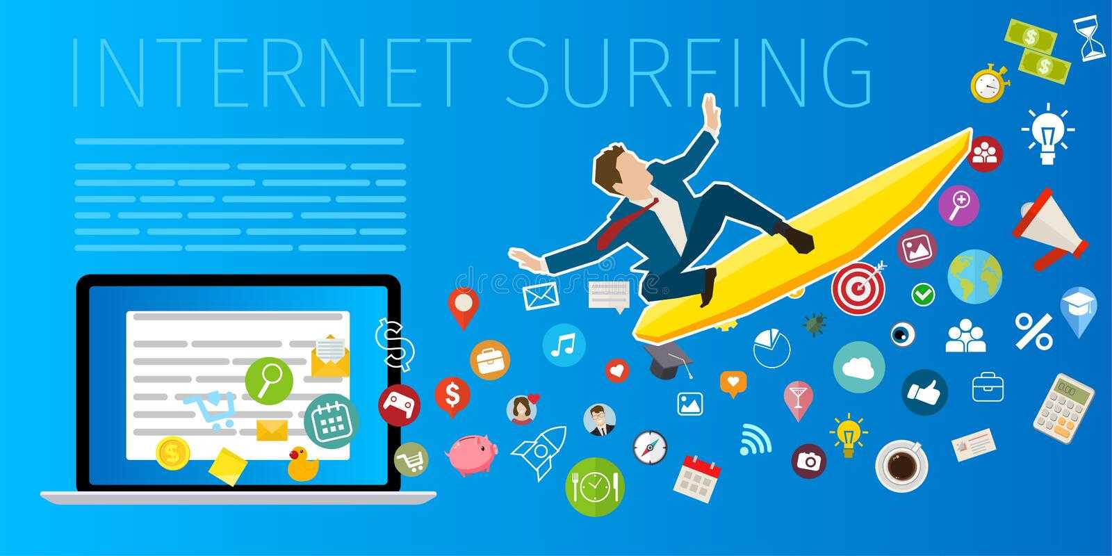 Веб серфинг. Сёрфинг в интернете. Серфинг в интернете векторные иллюстрации. Интернет серфер. Занимайтесь серфингом в интернете.